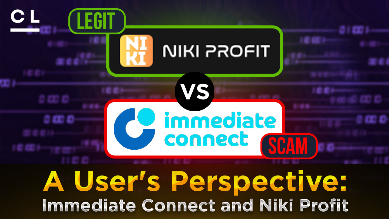 Immediate Connect vs Niki Profit: Comparing A User’s Perspective. Legit or Scam?