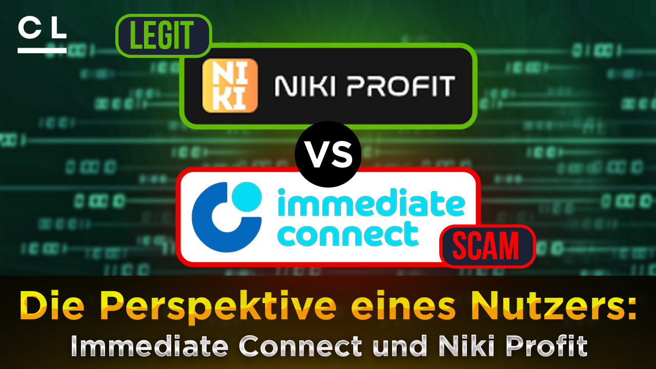 Vergleich zwischen Immediate Connect und Niki Profit: Die Sicht eines Nutzers