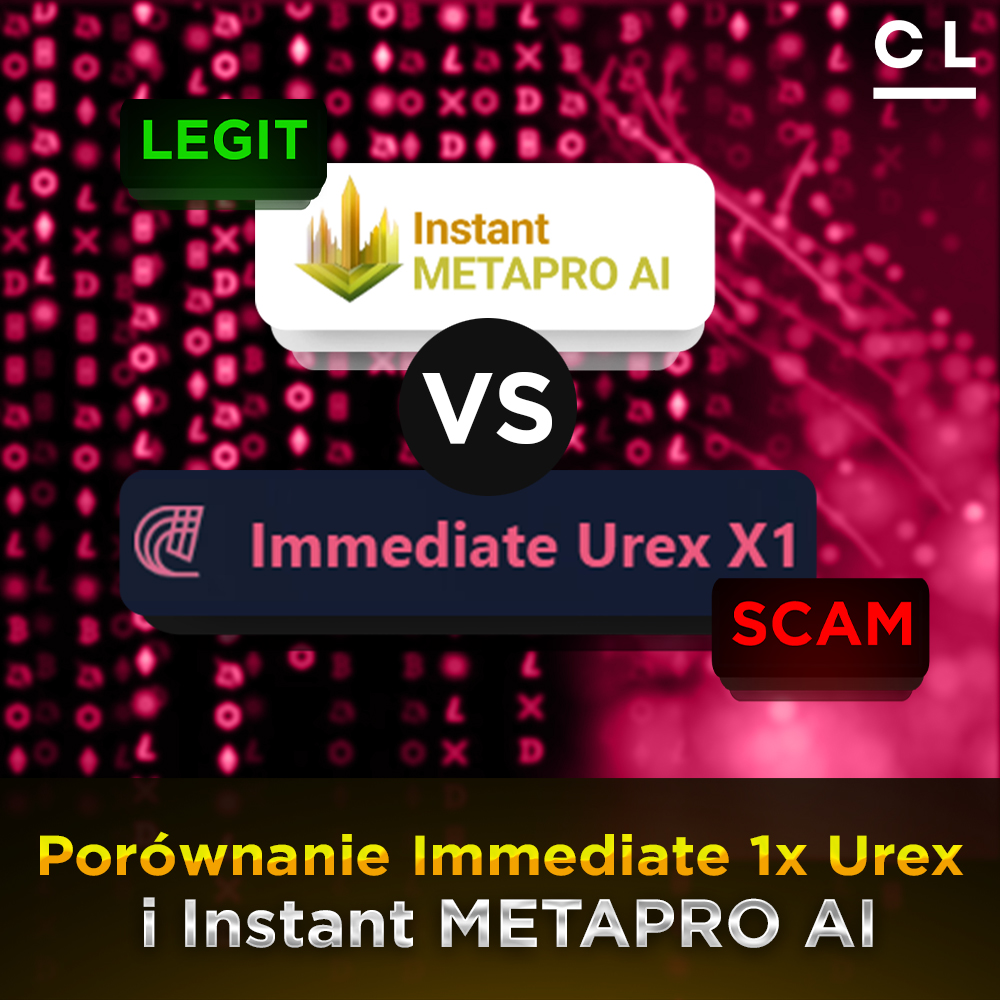 Porównanie Immediate 1x Urex i Instant METAPRO AI