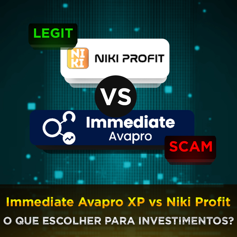 Avapro XP imediato vs. Niki Profit – Análise da plataforma