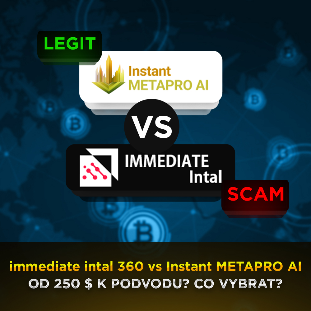 Immediate Intal 360 a Instant METAPRO AI – Recenze Platformy