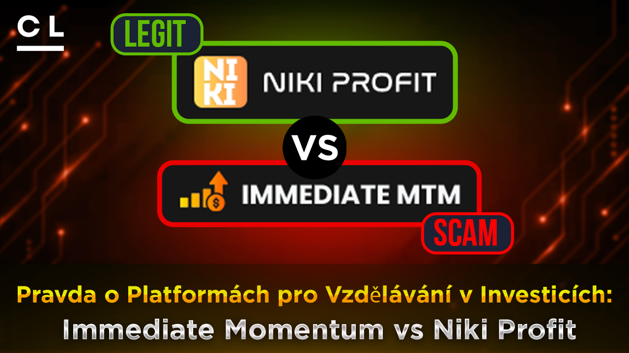 NEŽ ZAČNETE INVESTOVAT! The Naked Truth About Immediate Momentum vs Niki Profit. Moje zkušenost